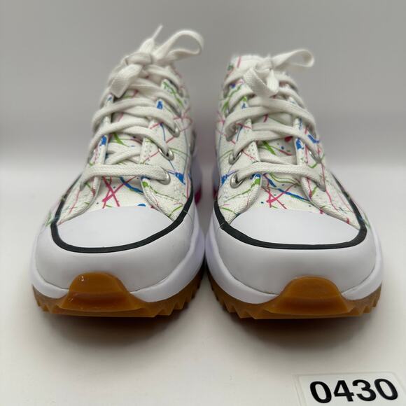 CONVERSE Women's 5 Run Star Hike Low Splatter Canvas Sneaker - Picture 5 of 7